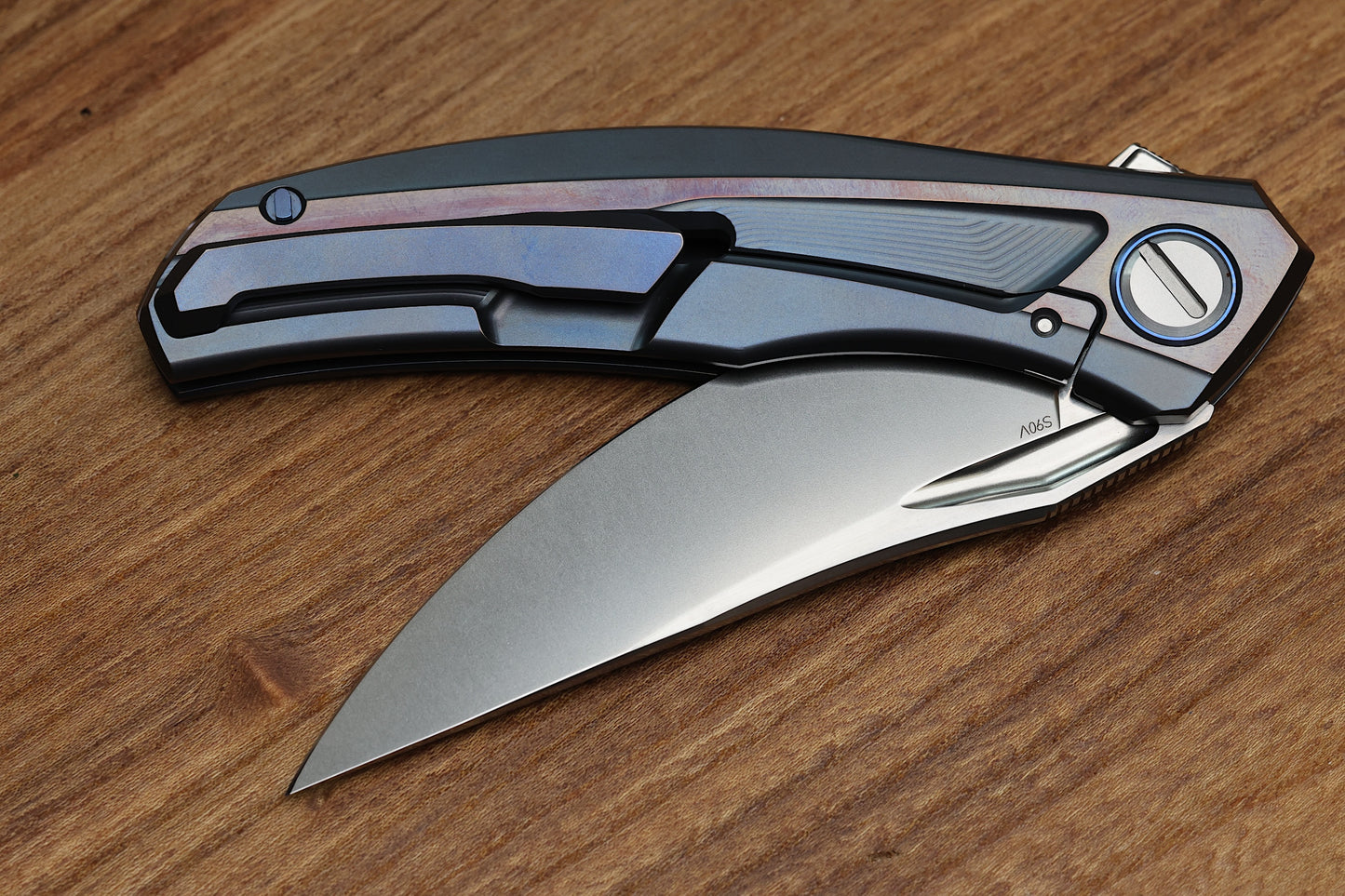 SHIROGOROV QUANTUM BLUE CUSTOM DIVISION S90V BLADE