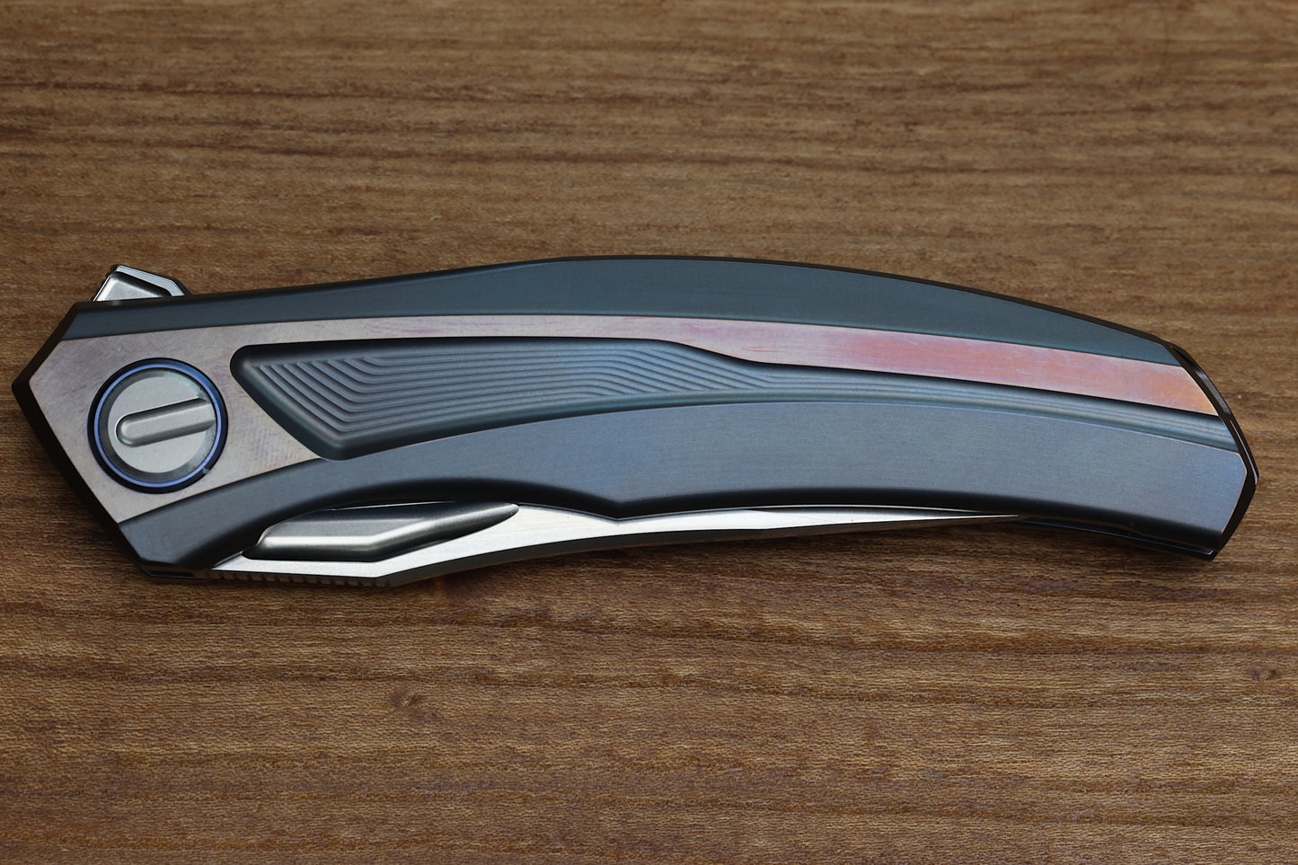 SHIROGOROV QUANTUM BLUE CUSTOM DIVISION S90V BLADE