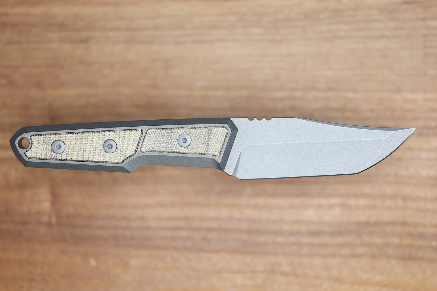 BMKT EXPLORER V2 DARK STONEWASH TITANIUM GREEN CANVAS MICARTA INLAY BOWIE TANTO