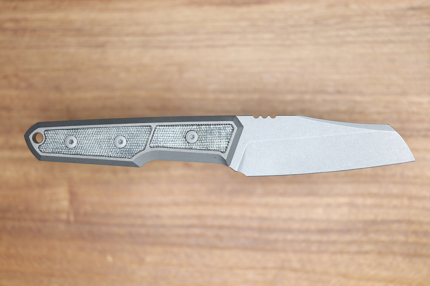 BMKT EXPLORER V2 DARK STONEWASH TITANIUM BLACK CANVAS MICARTA INLAY SHEEPSFOOT