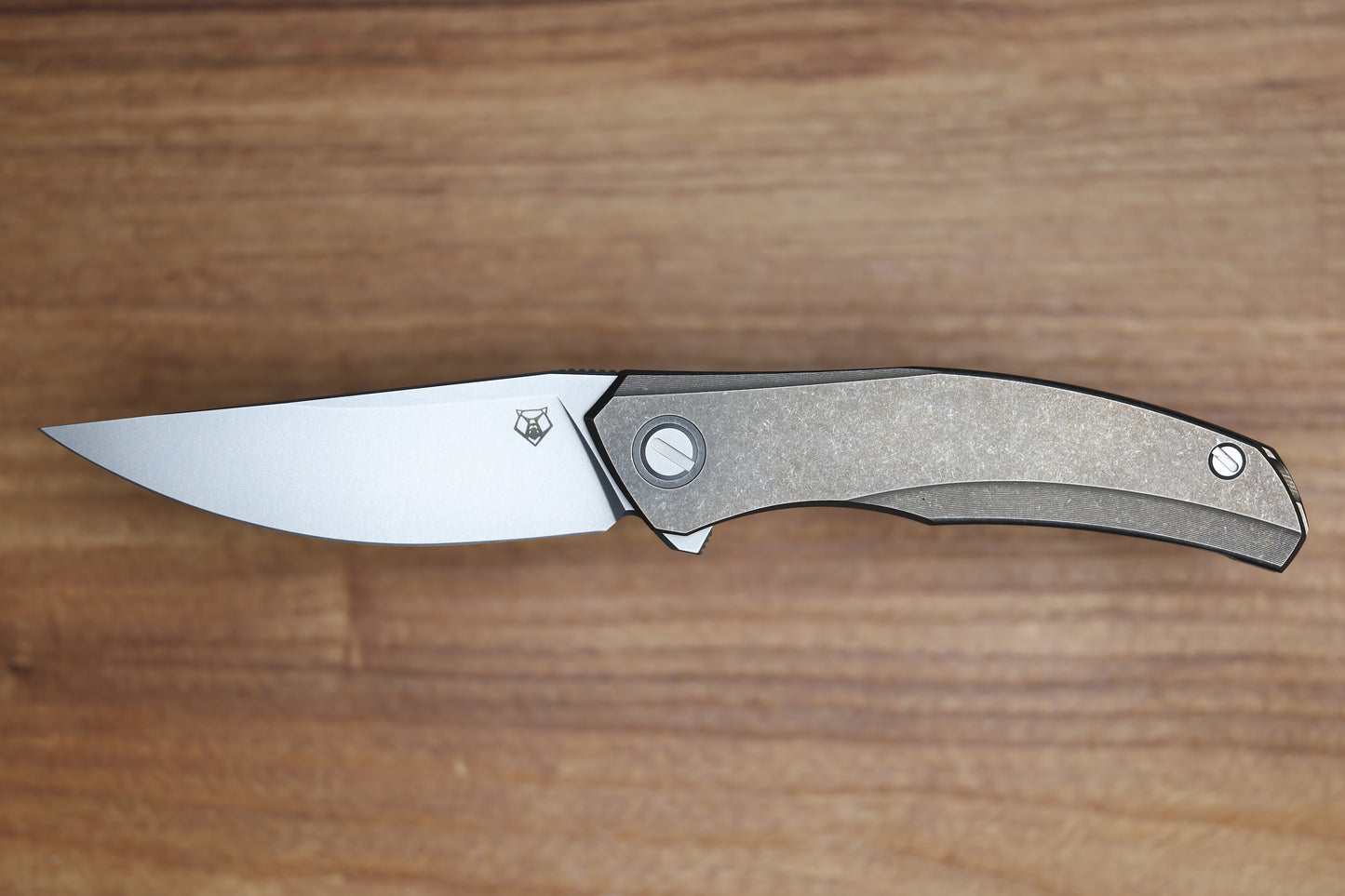 SHIROGOROV URSUS Q95 TI - BRONZE TITANIUM HANDLE - ELMAX BLADE - MRBS