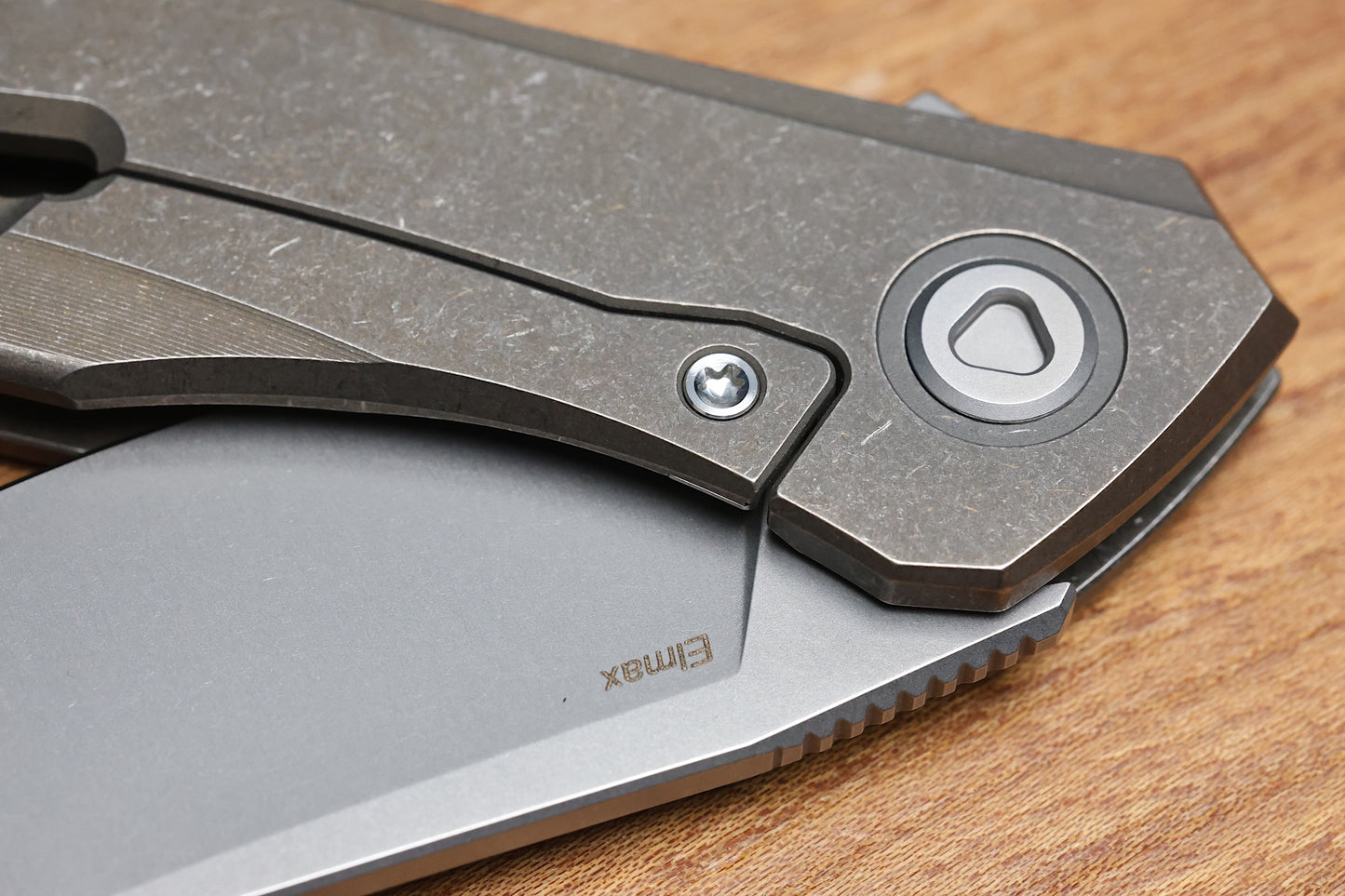 SHIROGOROV URSUS Q95 TI - BRONZE TITANIUM HANDLE - ELMAX BLADE - MRBS