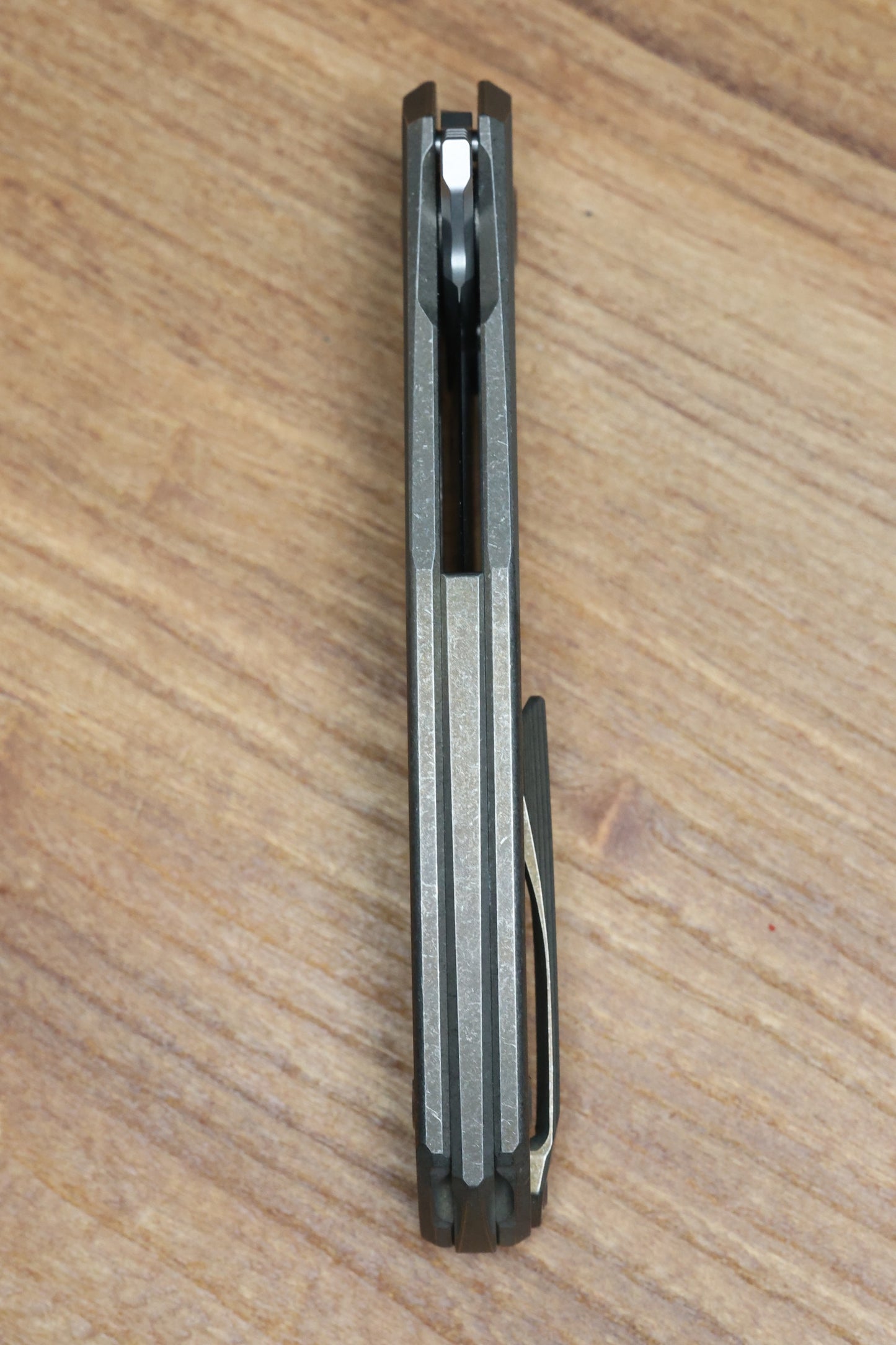 SHIROGOROV URSUS Q95 TI - BRONZE TITANIUM HANDLE - ELMAX BLADE - MRBS