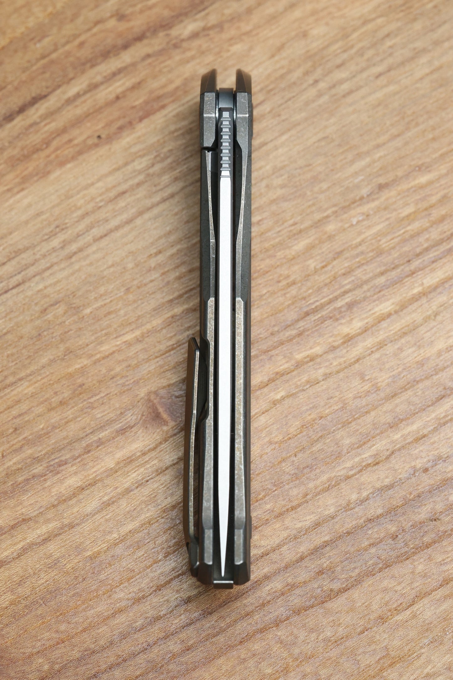 SHIROGOROV URSUS Q95 TI - BRONZE TITANIUM HANDLE - ELMAX BLADE - MRBS