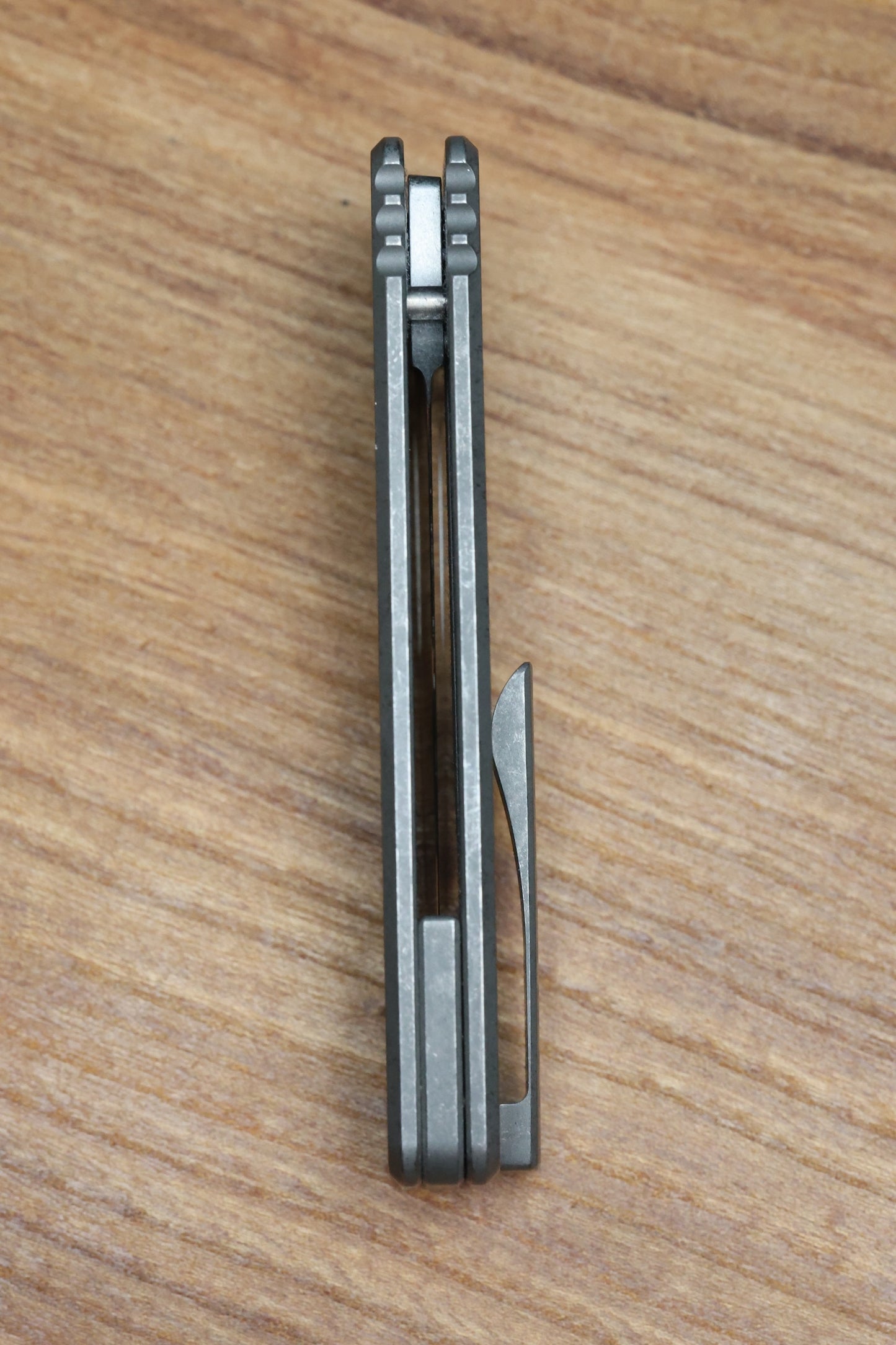 OZ MACHINE COMPANY ROOSEVELT TITANIUM SPEED HOLES MAGNACUT BLADE #3240 (PREOWNED)
