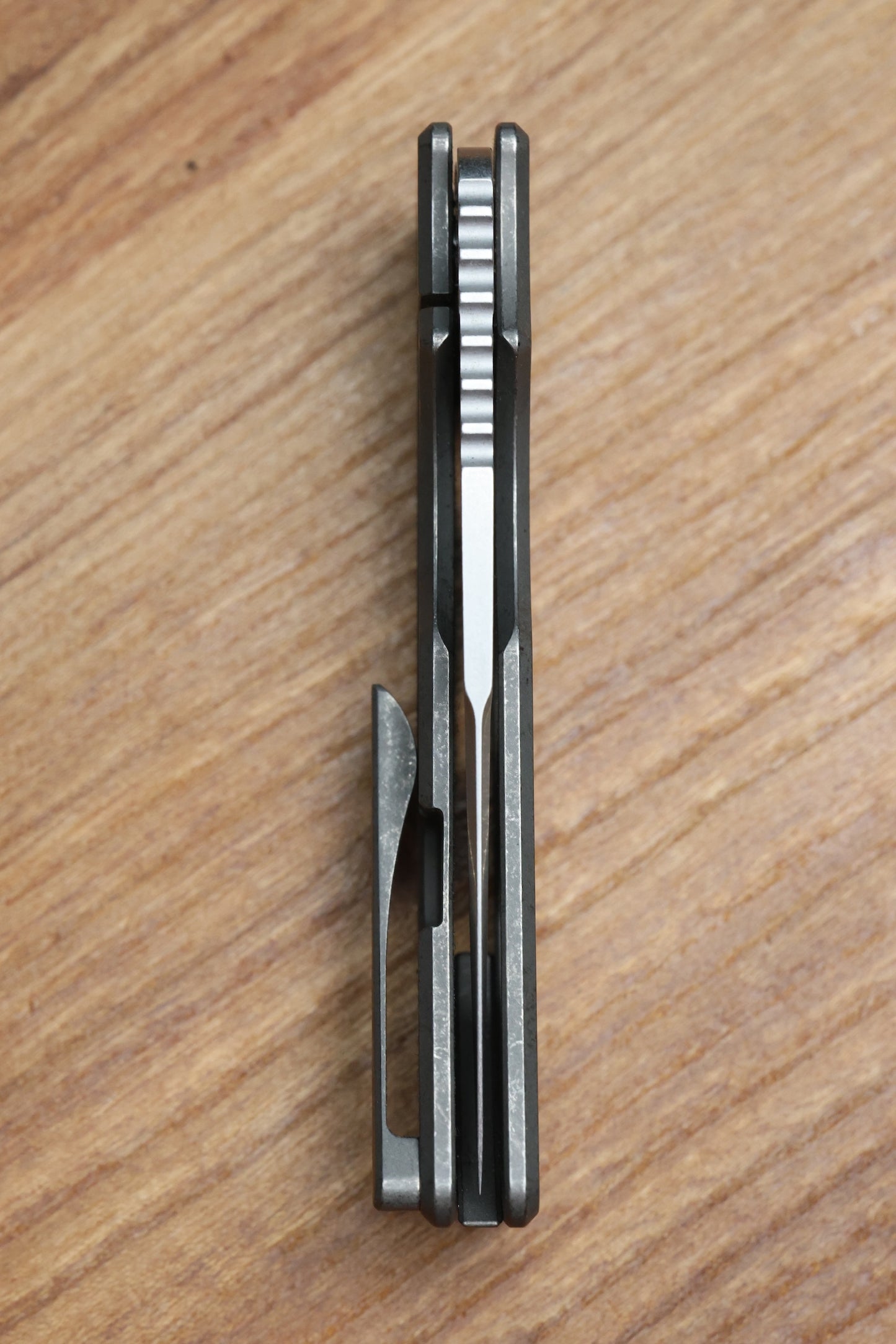 OZ MACHINE COMPANY ROOSEVELT TITANIUM SPEED HOLES MAGNACUT BLADE #3240 (PREOWNED)