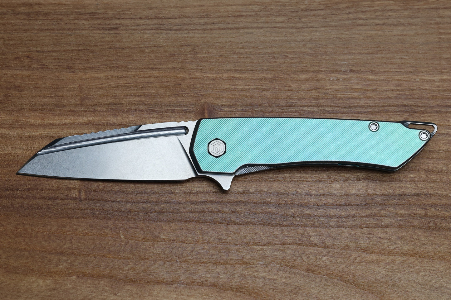 MACHINEWISE MOJAVE #911 - DISTRESSED AQUA w/S90V BLADE
