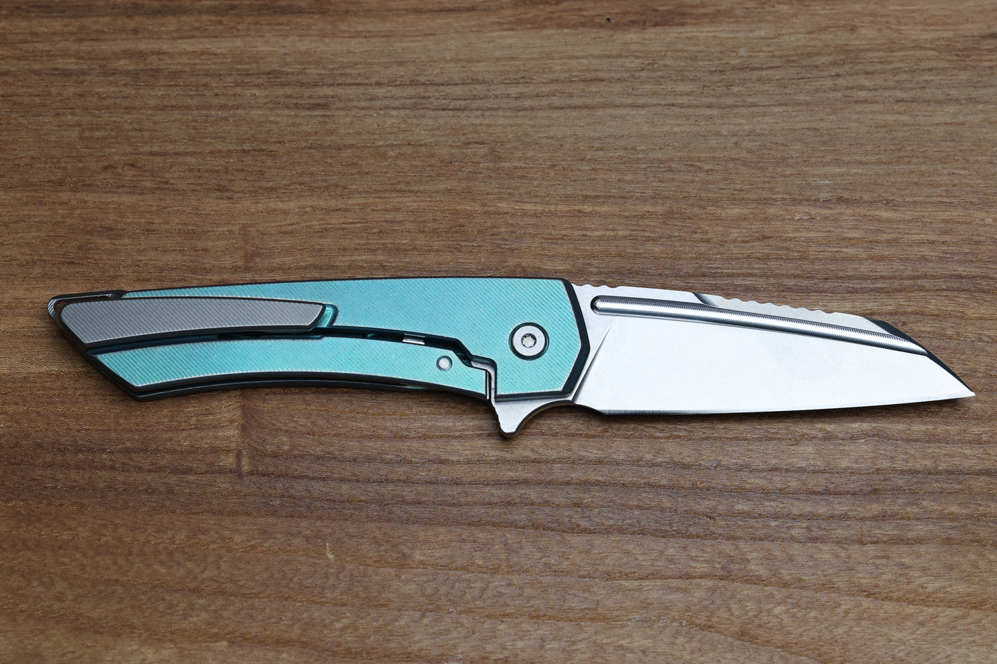 MACHINEWISE MOJAVE #911 - DISTRESSED AQUA w/S90V BLADE