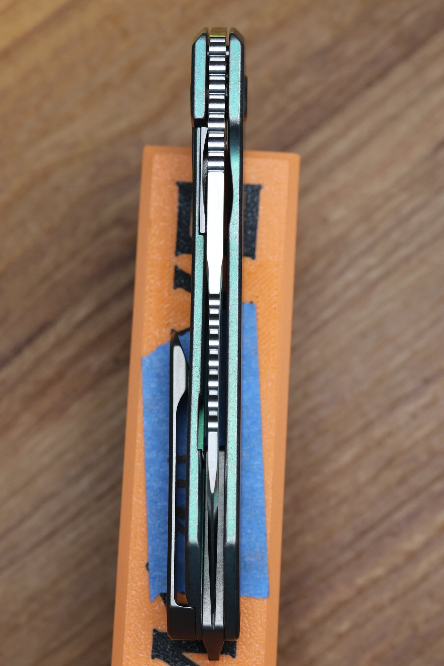 MACHINEWISE MOJAVE #911 - DISTRESSED AQUA w/S90V BLADE