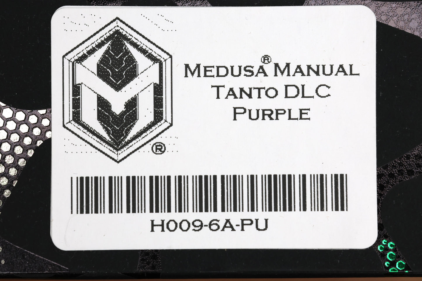 HERETIC KNIVES MEDUSA MANUAL T/E DLC STANDARD PURPLE H009-6A-PU