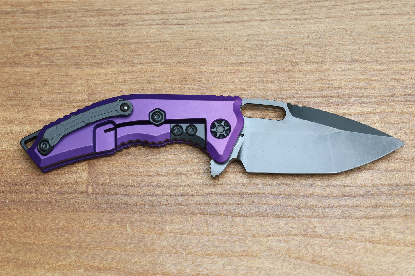 HERETIC KNIVES MEDUSA MANUAL T/E DLC STANDARD PURPLE H009-6A-PU
