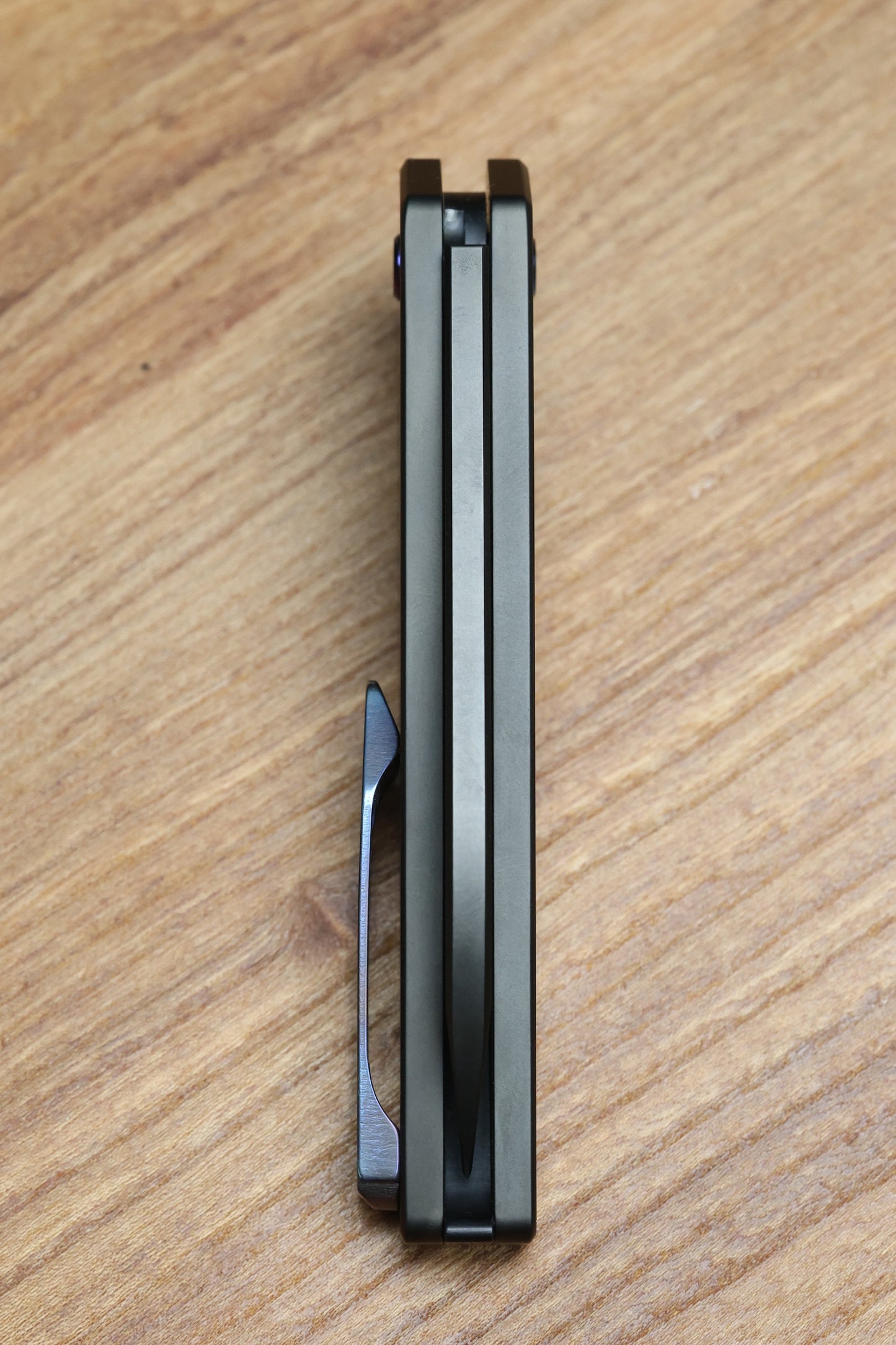 MEDFORD NOSFERATU PVD TITANIUM FLIPPER PVD S45VN BLADE (PREOWNED)