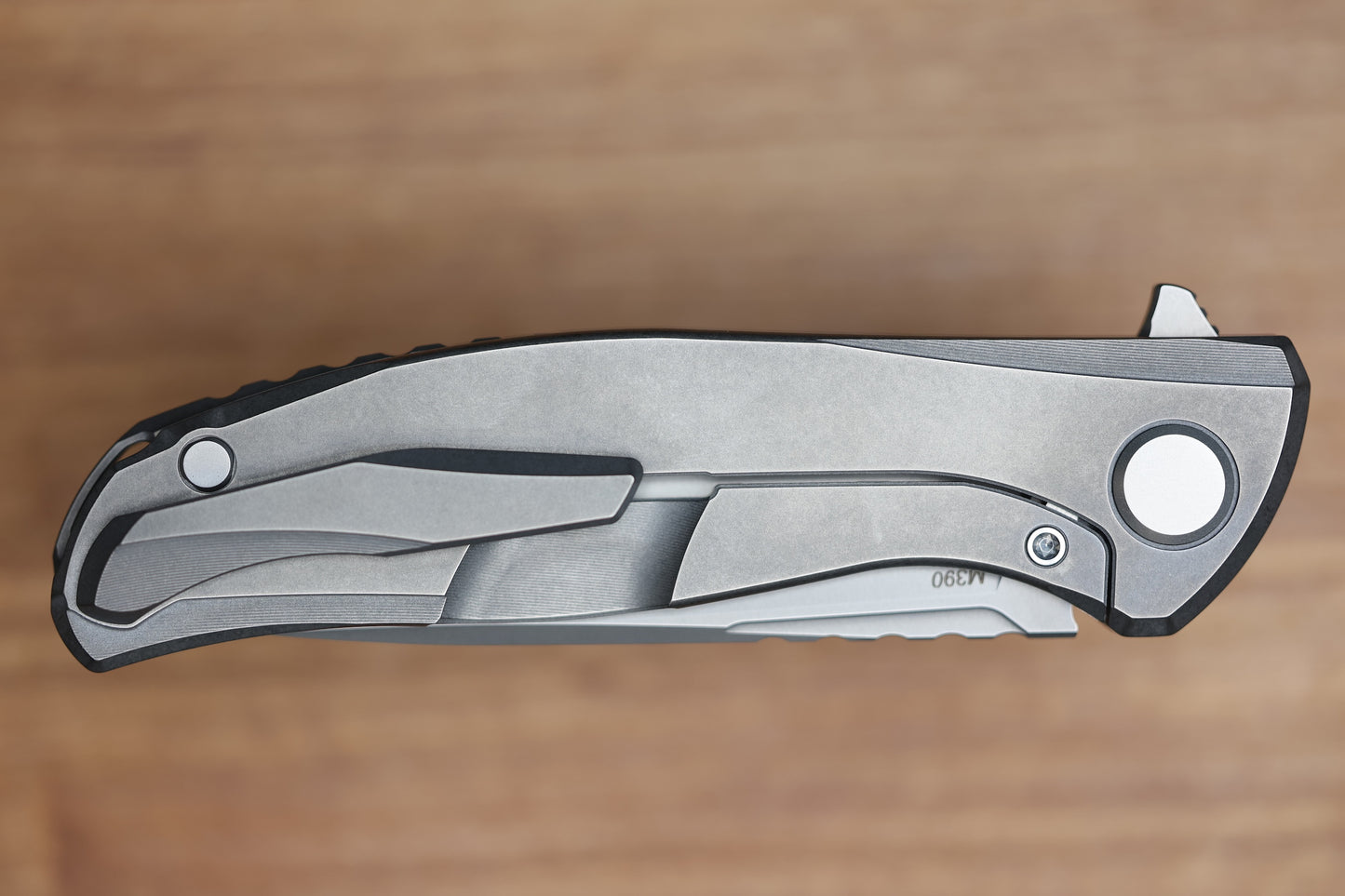 SHIROGOROV F95 ZERO - M390 BLADE - TITANIUM HANDLE - MRBS