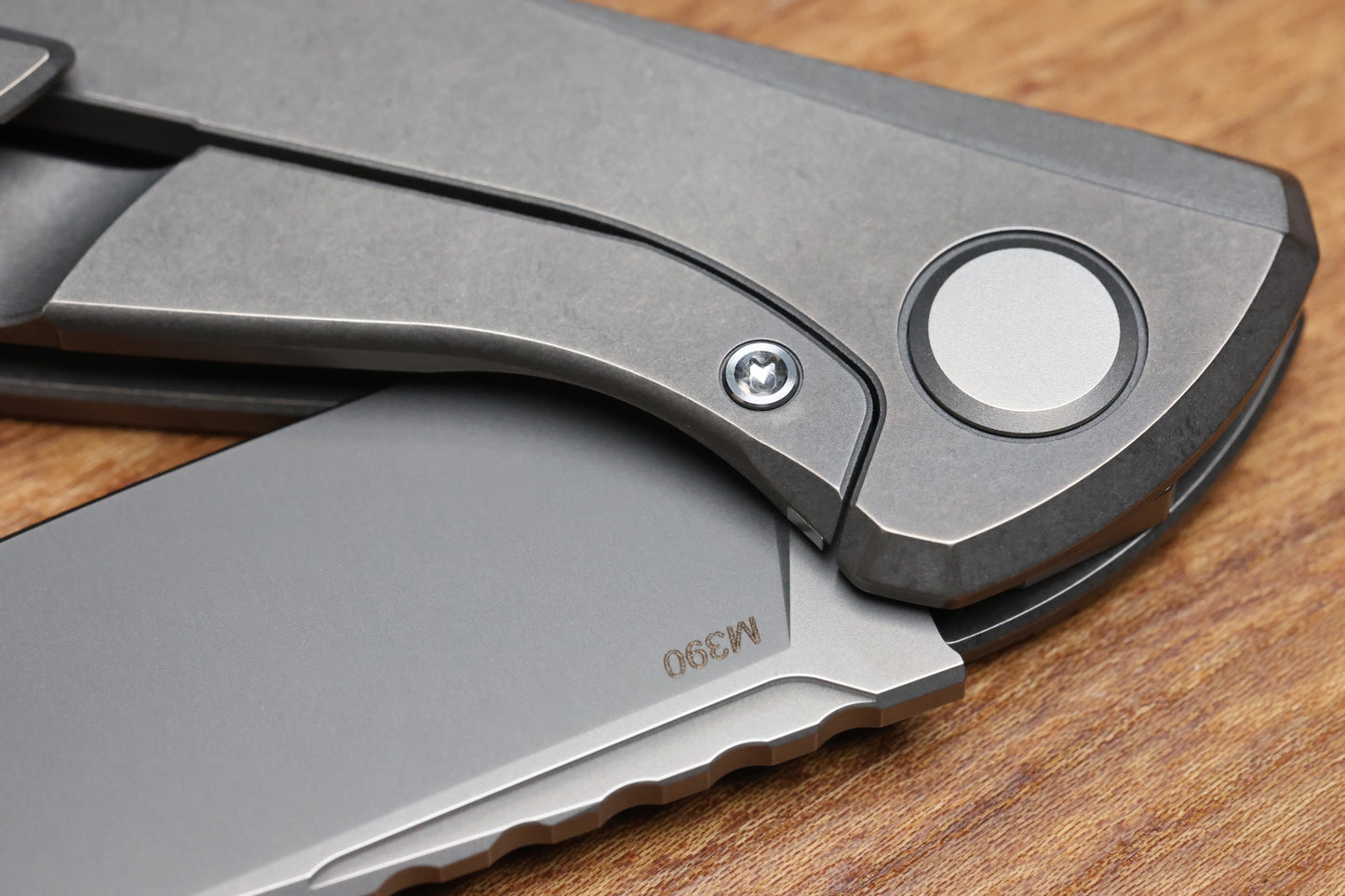 SHIROGOROV F95 ZERO - M390 BLADE - TITANIUM HANDLE - MRBS