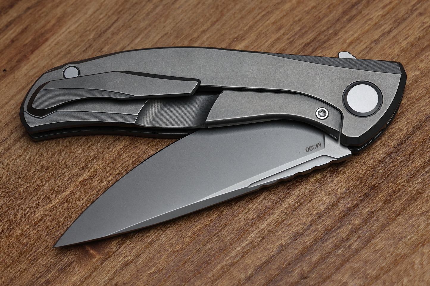 SHIROGOROV F95 ZERO - M390 BLADE - TITANIUM HANDLE - MRBS