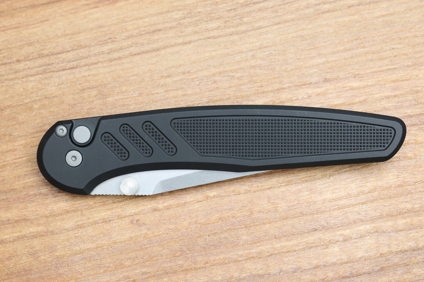 PRO-TECH PEACE NEIGHBOR AVALON BUTTON LOCK STONEWASHED MAGNACUT DROP POINT