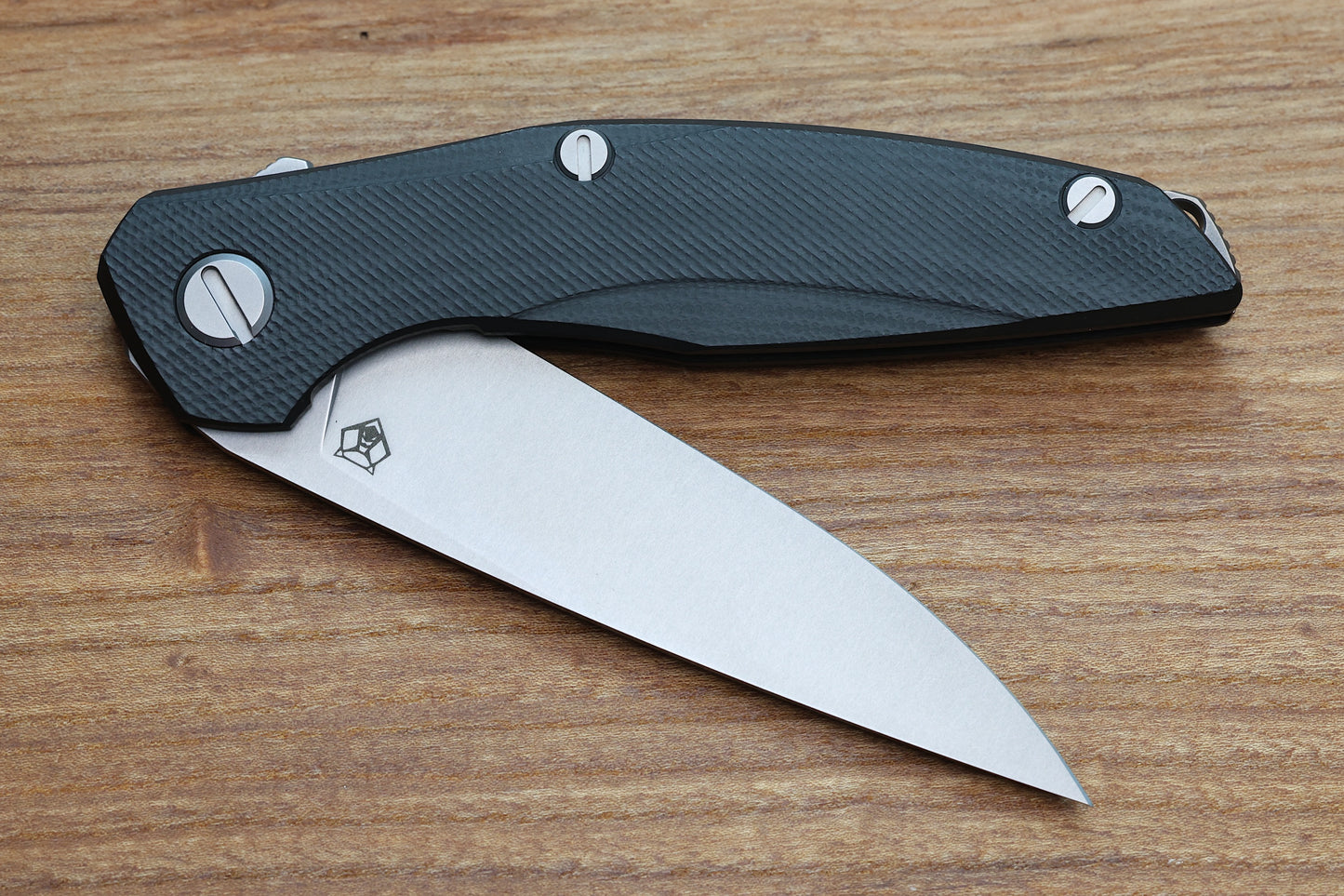 SHIROGOROV 111 - CRONIDUR 30 BLADE - BLACK G10 HANDLE - MRBS