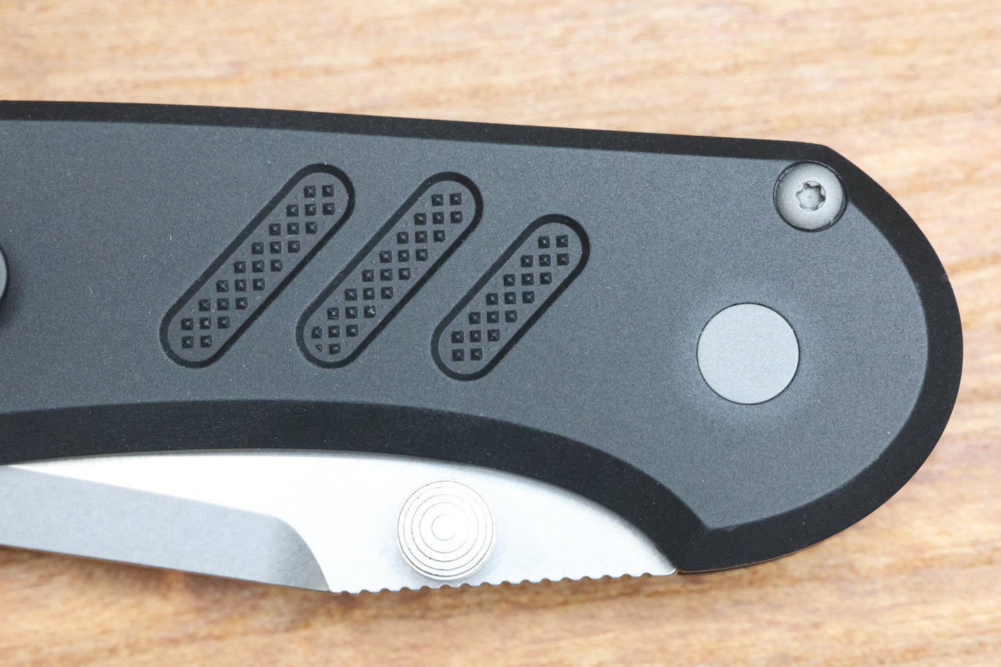 PRO-TECH PEACE NEIGHBOR AVALON BUTTON LOCK STONEWASHED MAGNACUT DROP POINT