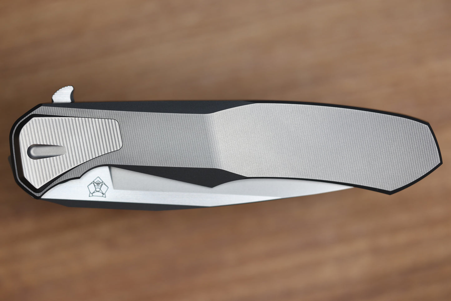SHIROGOROV "LIMITED EDITION" SCOTT COOK DESIGN RUSSIAN LOCHSA - S90V BLADE - INTEGRAL TITANIUM HANDLE - BUSHING SYSTEM (PREOWNED)