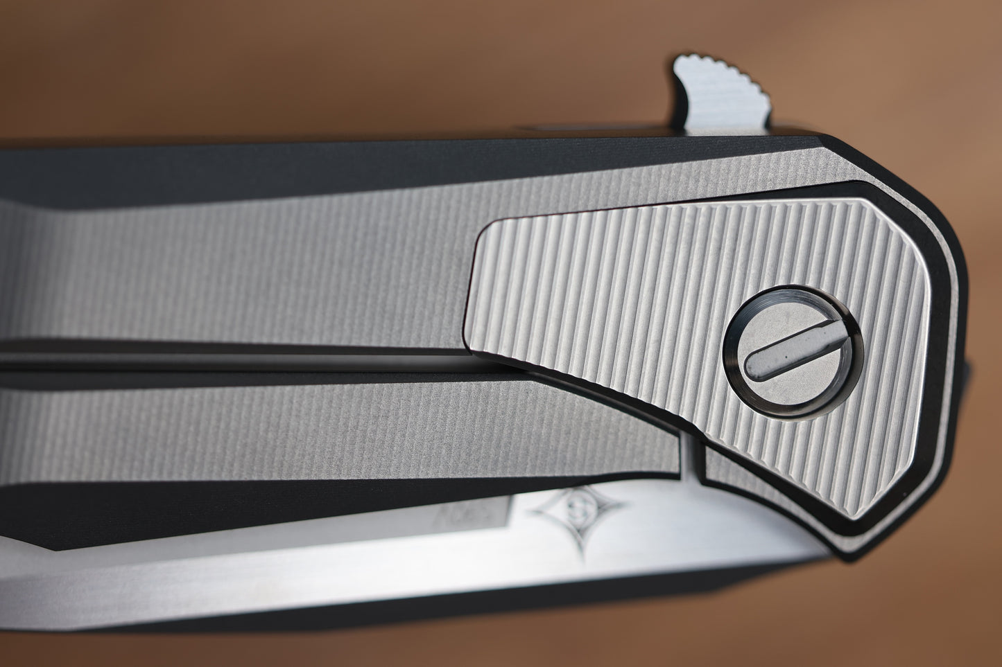 SHIROGOROV "LIMITED EDITION" SCOTT COOK DESIGN RUSSIAN LOCHSA - S90V BLADE - INTEGRAL TITANIUM HANDLE - BUSHING SYSTEM (PREOWNED)