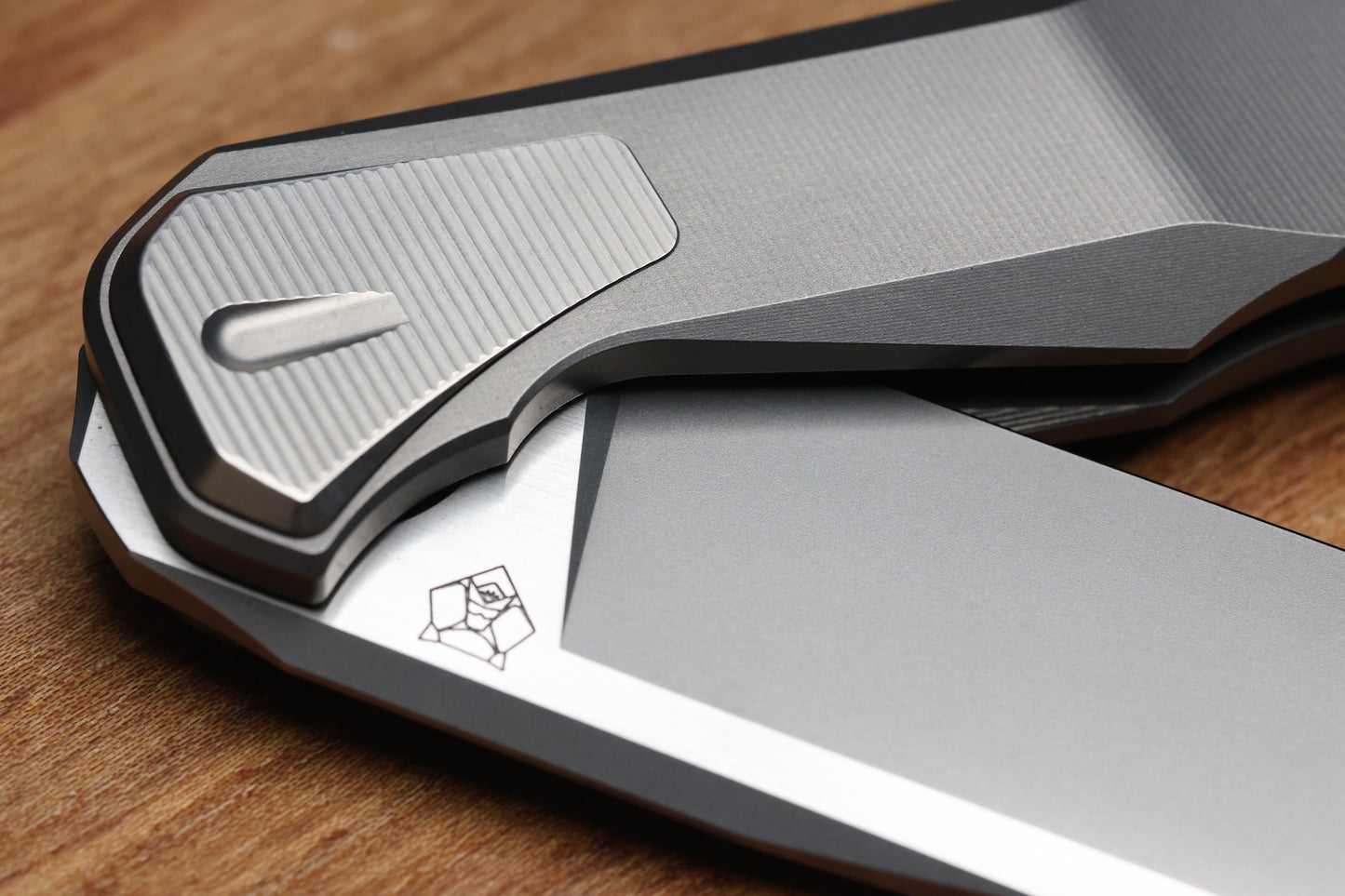 SHIROGOROV "LIMITED EDITION" SCOTT COOK DESIGN RUSSIAN LOCHSA - S90V BLADE - INTEGRAL TITANIUM HANDLE - BUSHING SYSTEM (PREOWNED)