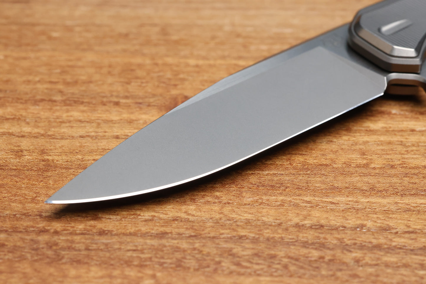 SHIROGOROV "LIMITED EDITION" SCOTT COOK DESIGN RUSSIAN LOCHSA - S90V BLADE - INTEGRAL TITANIUM HANDLE - BUSHING SYSTEM (PREOWNED)
