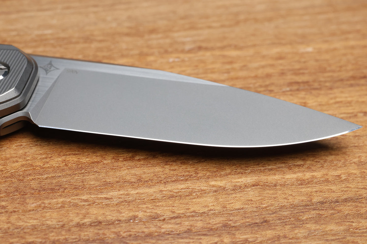 SHIROGOROV "LIMITED EDITION" SCOTT COOK DESIGN RUSSIAN LOCHSA - S90V BLADE - INTEGRAL TITANIUM HANDLE - BUSHING SYSTEM (PREOWNED)