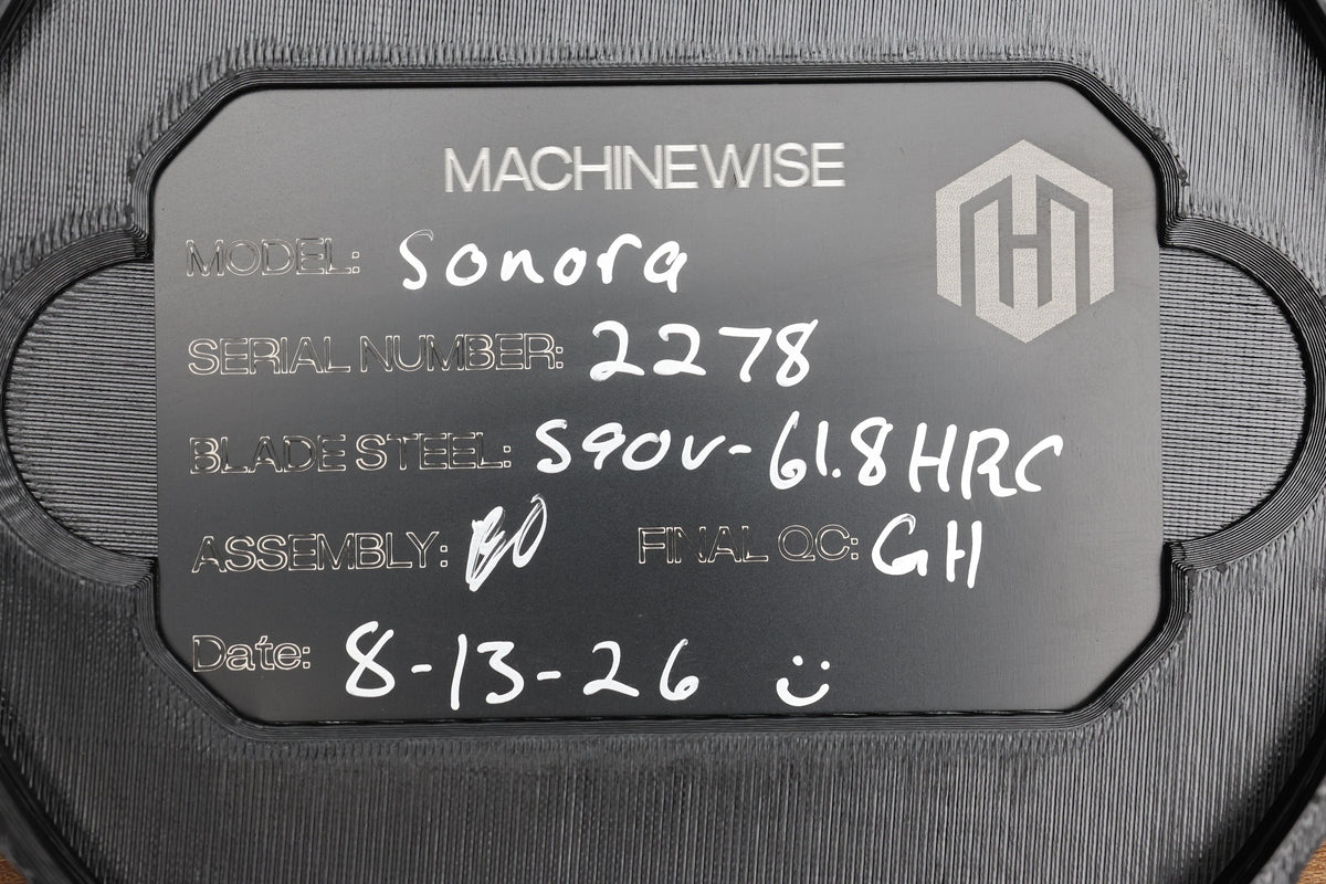 MACHINEWISE SONORA #2278 INTEGRAL S90V BLADE