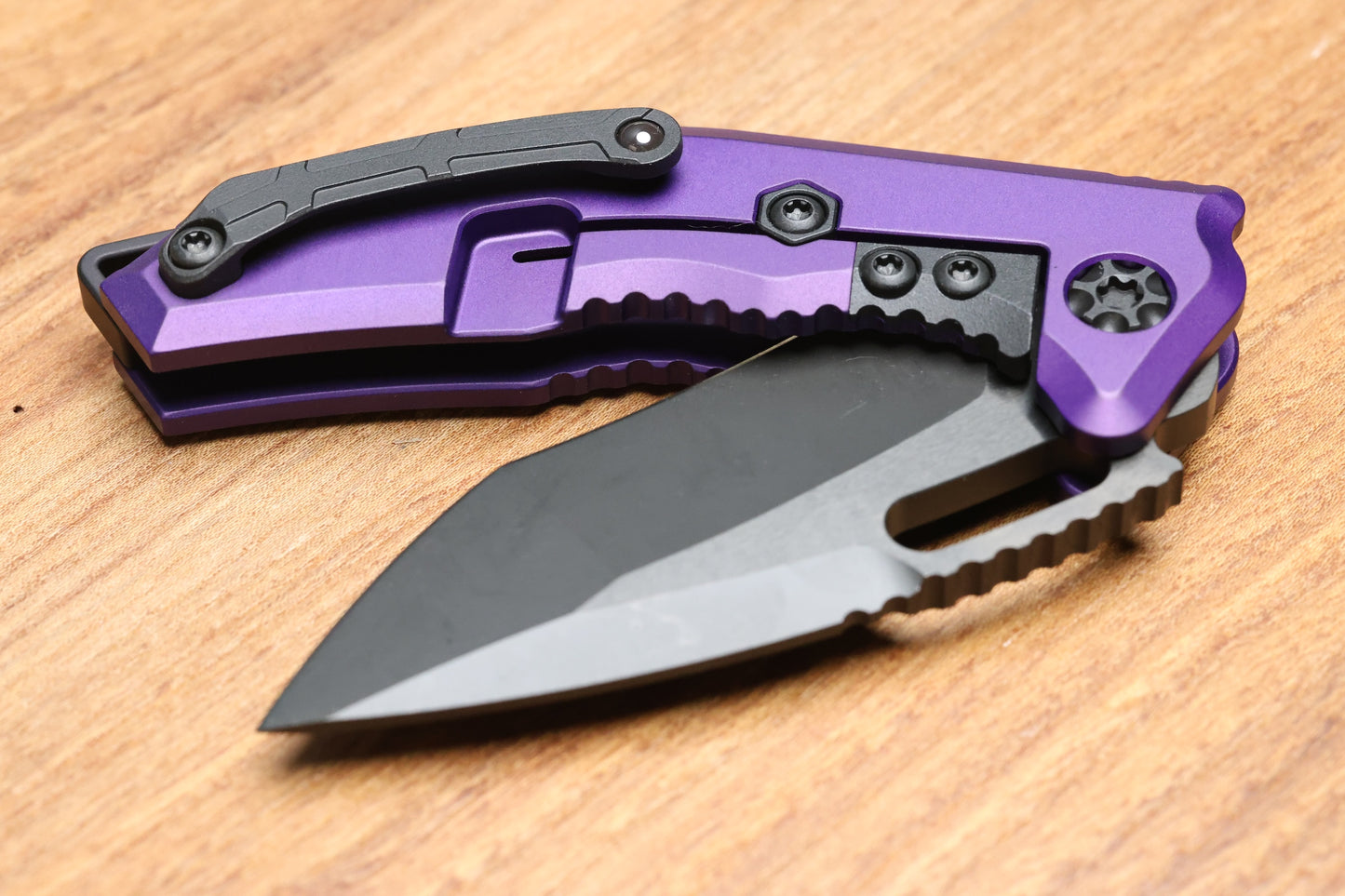 HERETIC KNIVES MEDUSA MANUAL - RECURVE DLC - PURPLE - H010-6A-PU