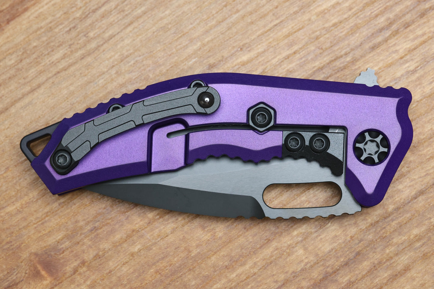 HERETIC KNIVES MEDUSA MANUAL - RECURVE DLC - PURPLE - H010-6A-PU