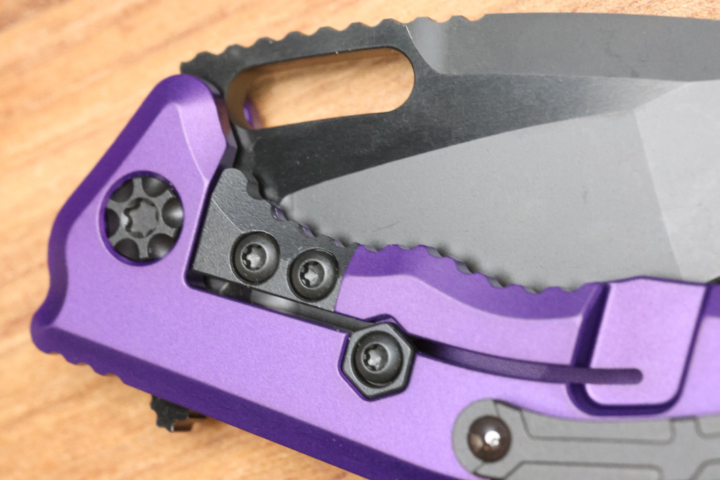 HERETIC KNIVES MEDUSA MANUAL - RECURVE DLC - PURPLE - H010-6A-PU