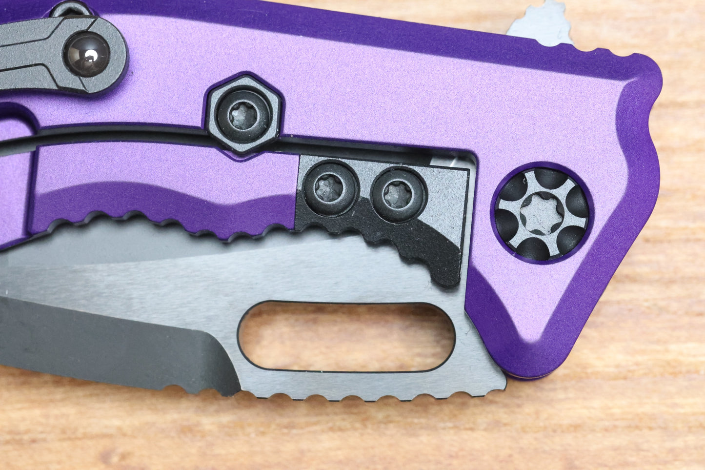 HERETIC KNIVES MEDUSA MANUAL - RECURVE DLC - PURPLE - H010-6A-PU