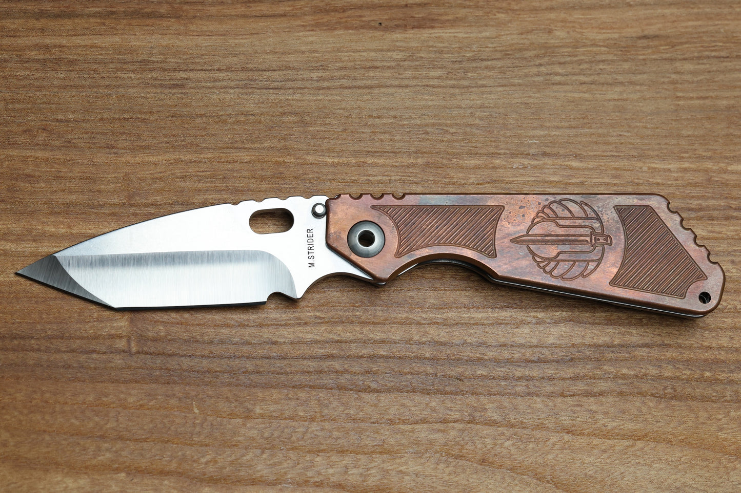 STRIDER KNIVES SMF COPPER - TANTO EDGE S30V
