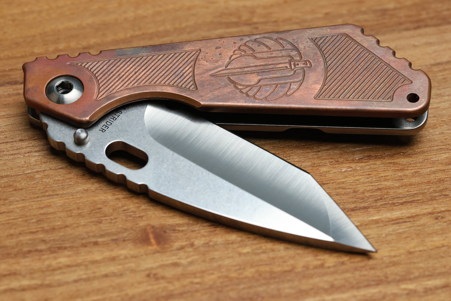 STRIDER KNIVES SMF COPPER - TANTO EDGE S30V