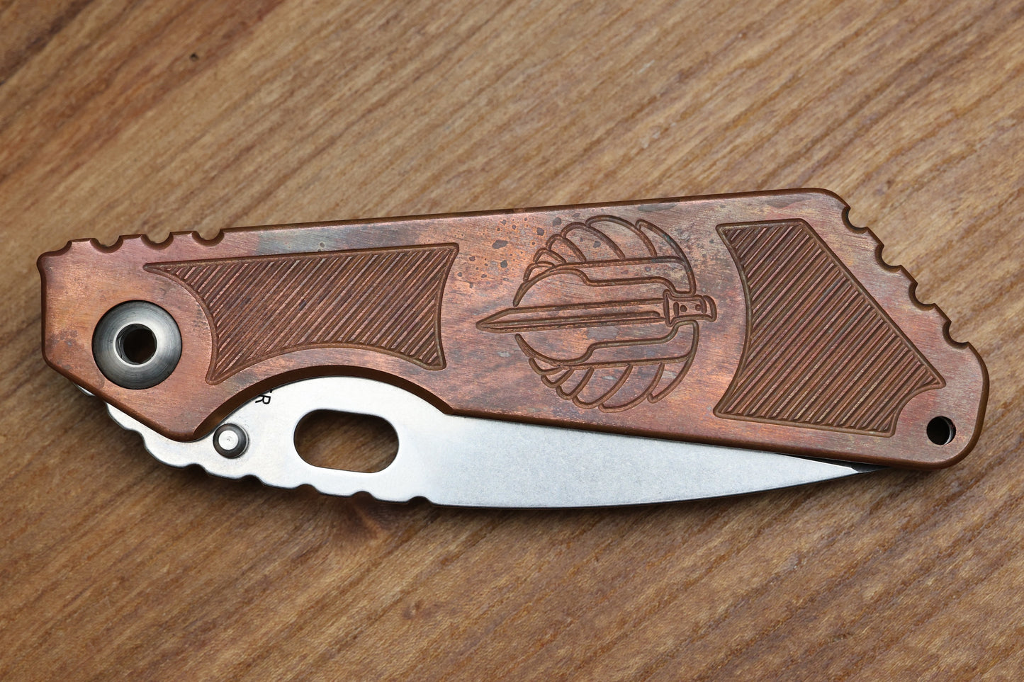 STRIDER KNIVES SMF COPPER - TANTO EDGE S30V