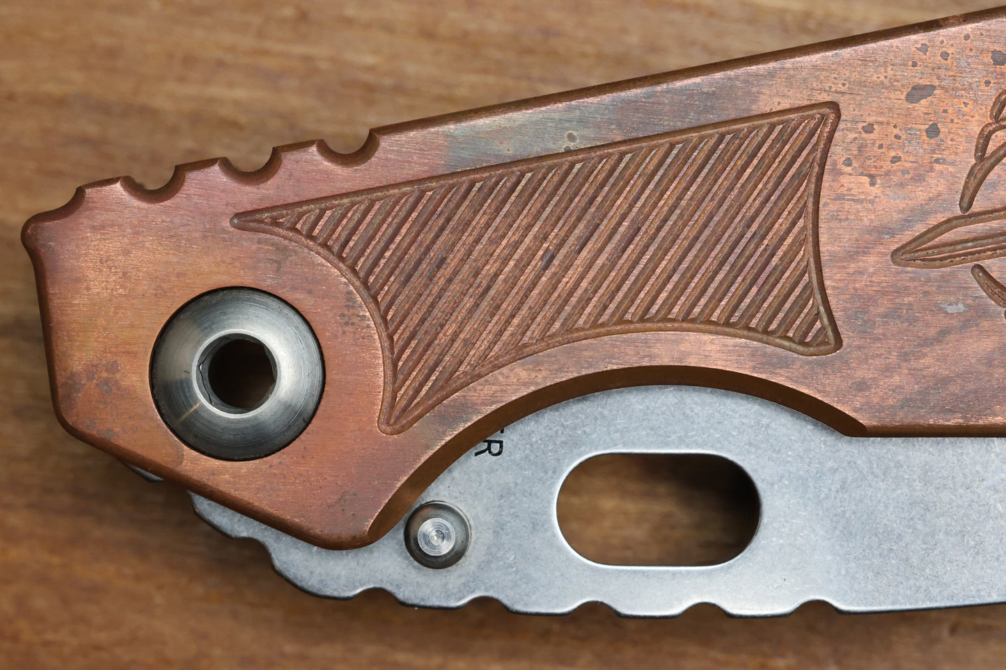 STRIDER KNIVES SMF COPPER - TANTO EDGE S30V
