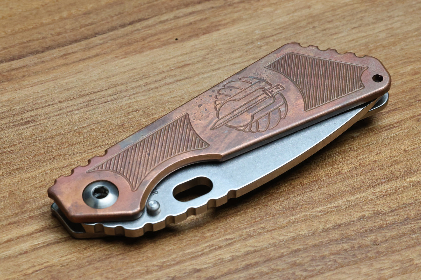 STRIDER KNIVES SMF COPPER - TANTO EDGE S30V