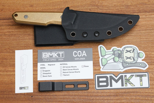 BMKT FIELD SPEC EXPLORER BRASS DROP POINT MAGNACUT