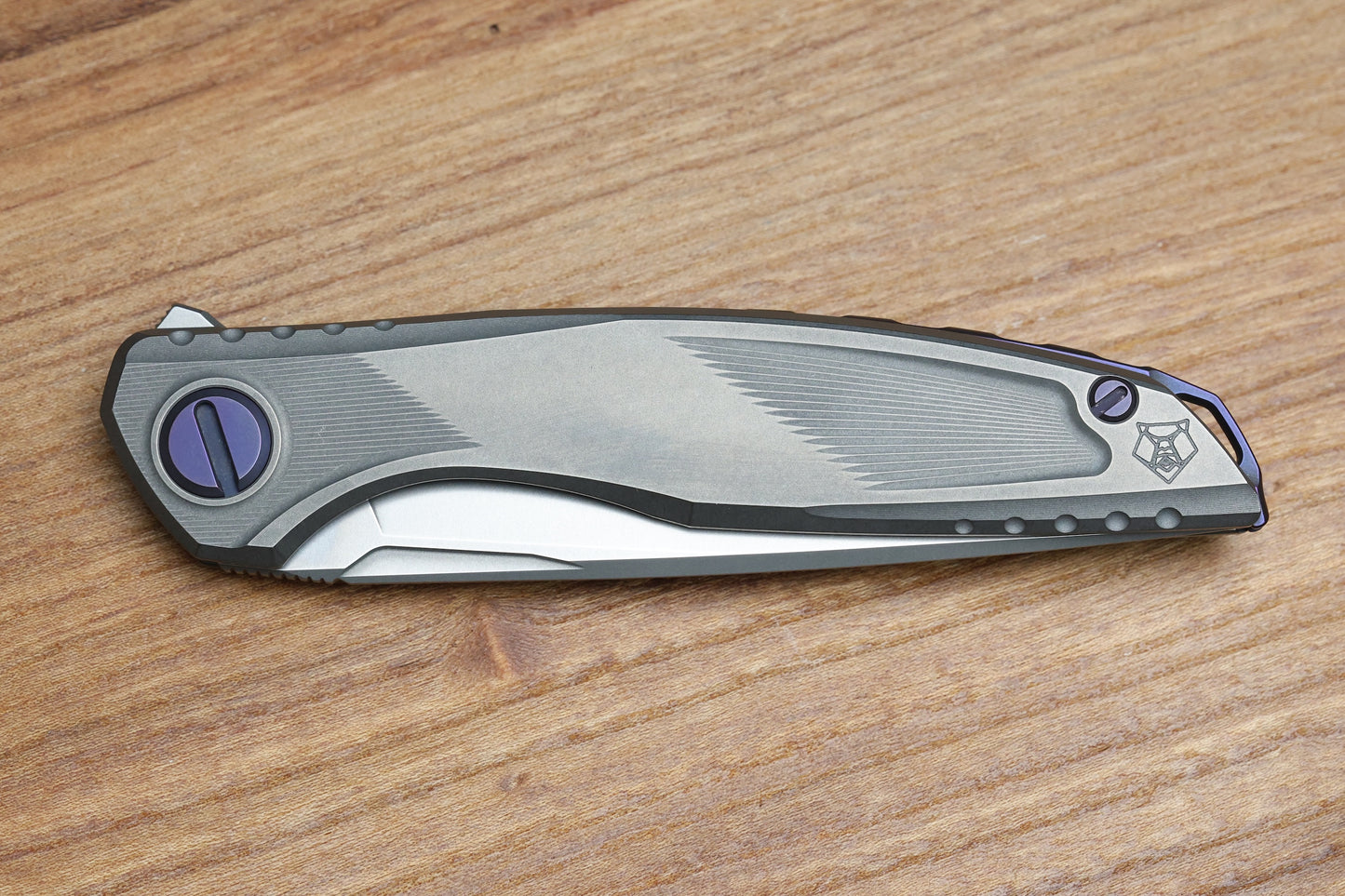 SHIROGOROV ASTRUM W/ PURPLE ACCENTS - M390 BLADE - MRBS