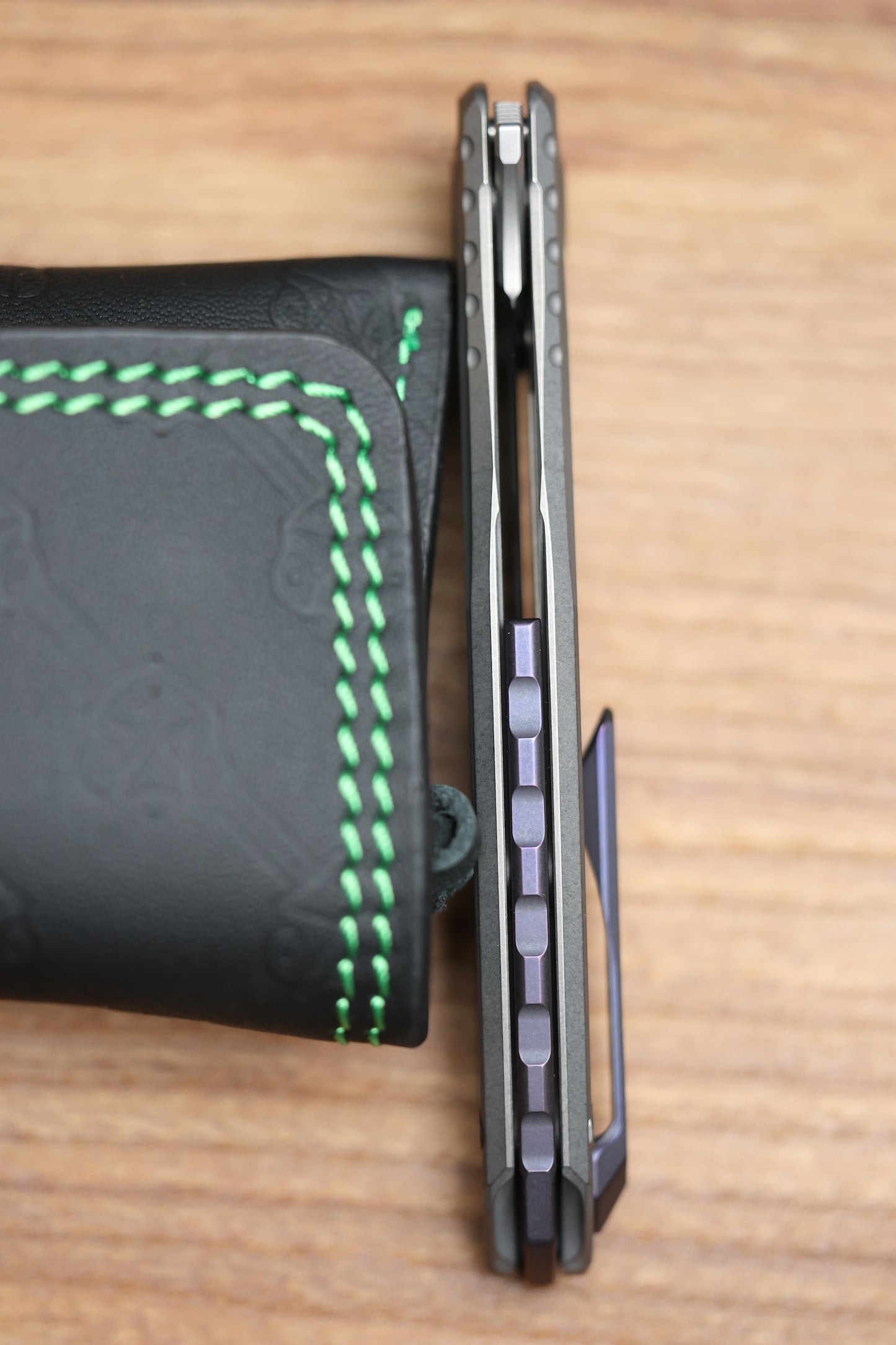 SHIROGOROV ASTRUM W/ PURPLE ACCENTS - M390 BLADE - MRBS