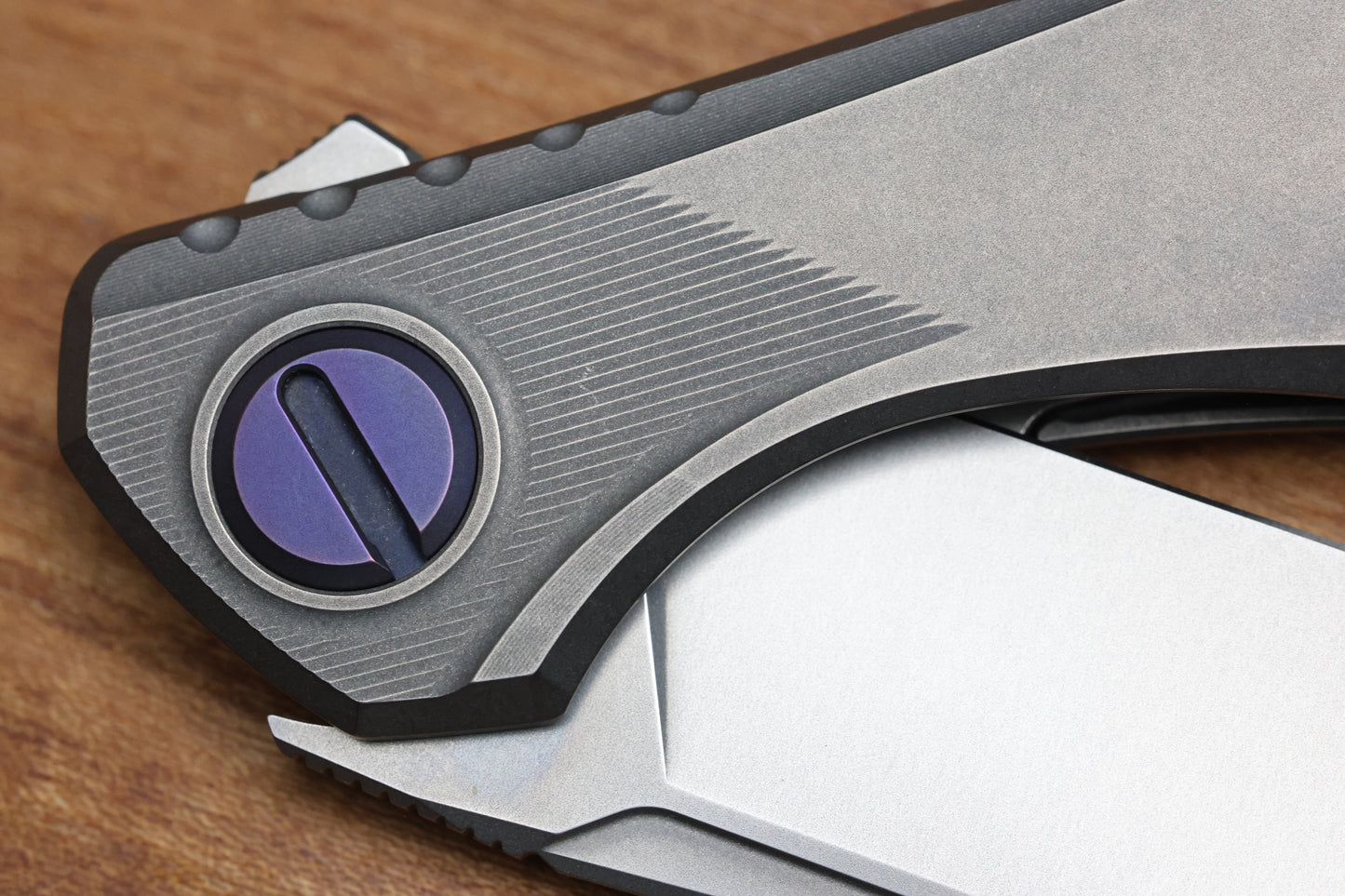 SHIROGOROV ASTRUM W/ PURPLE ACCENTS - M390 BLADE - MRBS