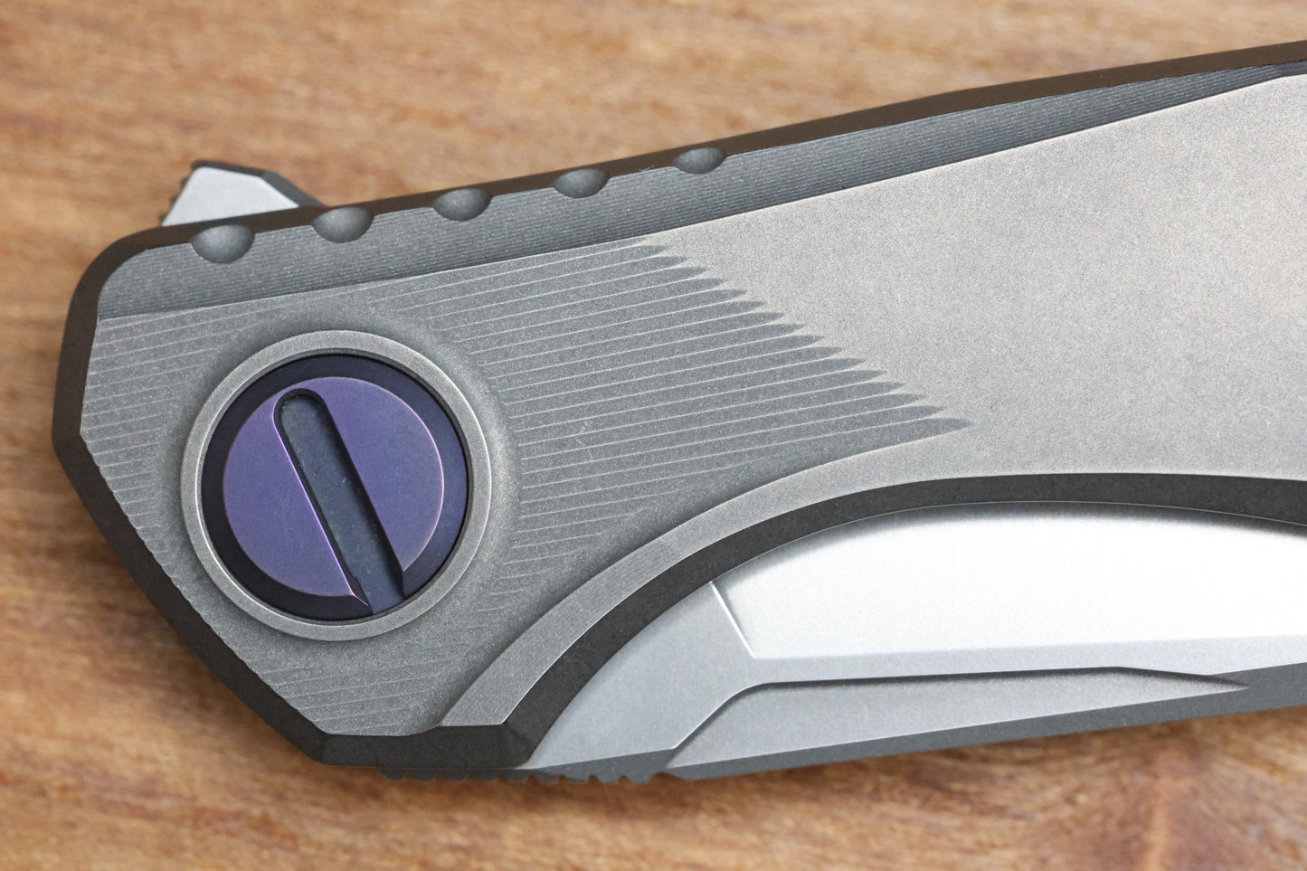 SHIROGOROV ASTRUM W/ PURPLE ACCENTS - M390 BLADE - MRBS