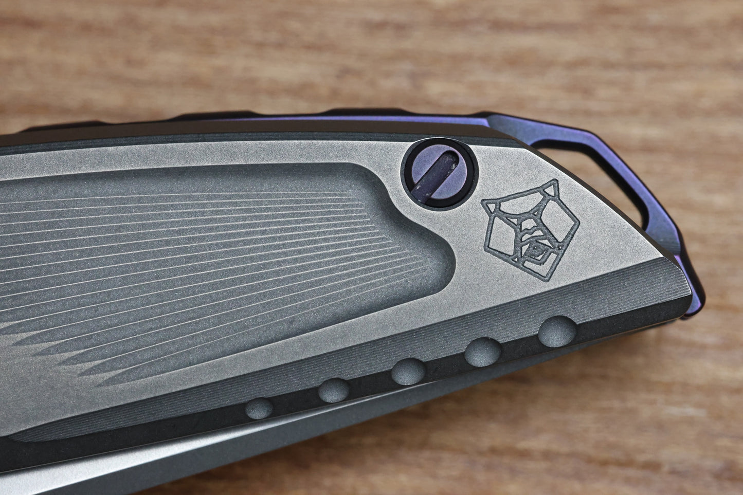 SHIROGOROV ASTRUM W/ PURPLE ACCENTS - M390 BLADE - MRBS