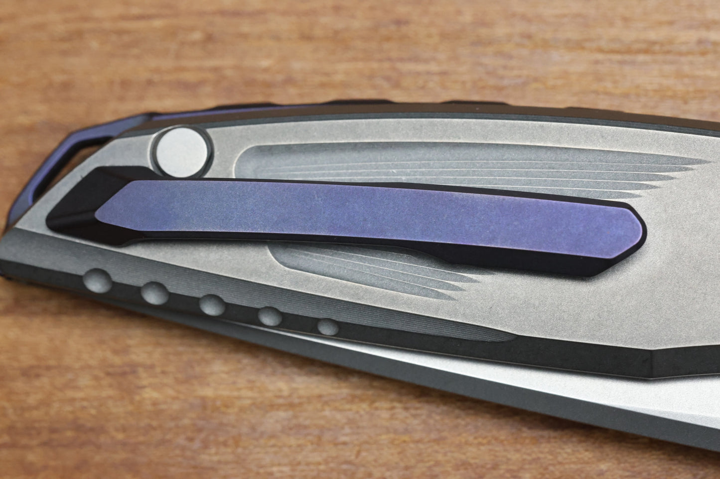 SHIROGOROV ASTRUM W/ PURPLE ACCENTS - M390 BLADE - MRBS