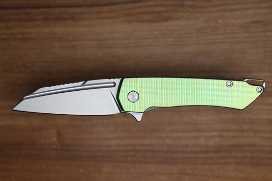 MACHINEWISE MOJAVE #1481 GREEN ANO GRENADE TEXTURE AND S90V BLADE