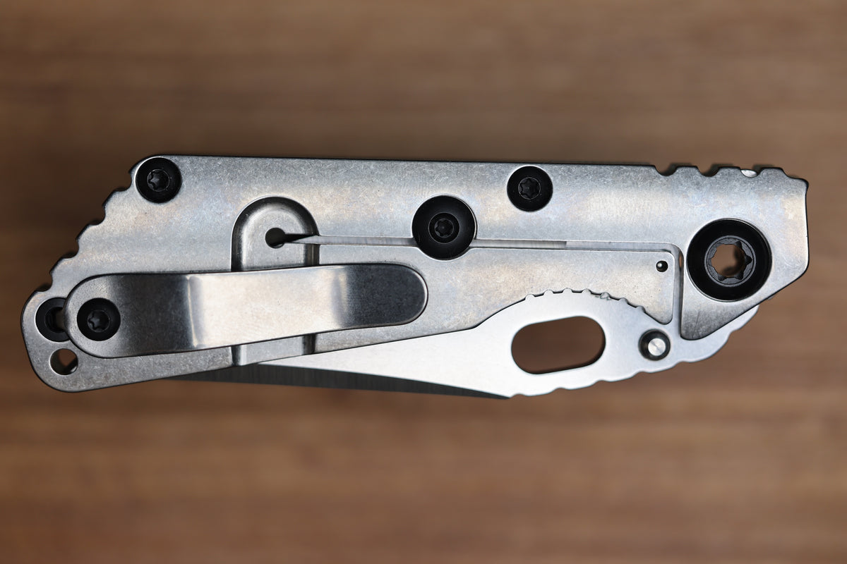 STRIDER KNIVES SNG CC - OD GREEN G10/TITANIUM HANDLE - BOWIE MAGNACUT BLADE