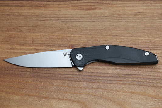 SHIROGOROV 111 - S30V BLADE - BLACK G10 HANDLE - MRBS