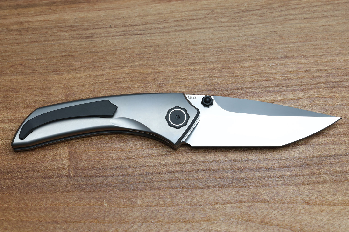 POIKILO BLADE EDC SERIES TUNA-S2 TITANIUM INSET LOCK FOLDER 3.4" PEARLESCENT M398