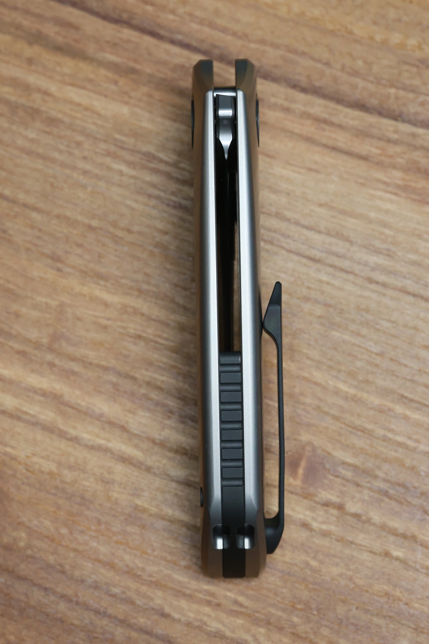 POIKILO BLADE EDC SERIES TUNA-S2 TITANIUM INSET LOCK FOLDER 3.4" PEARLESCENT M398