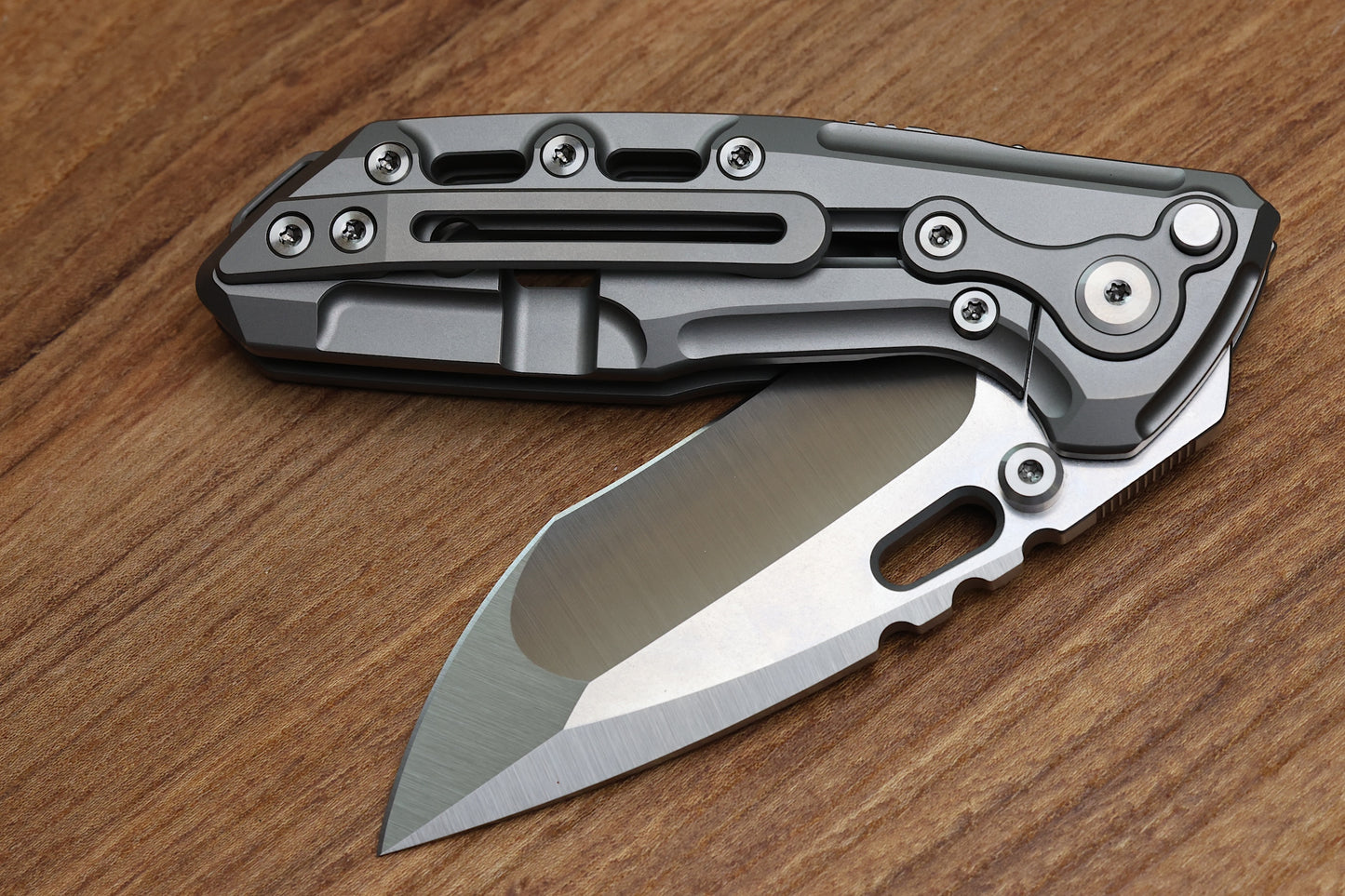 REATE T1000 V2 FLIPPER MILLED TITANIUM & RECURVE M390